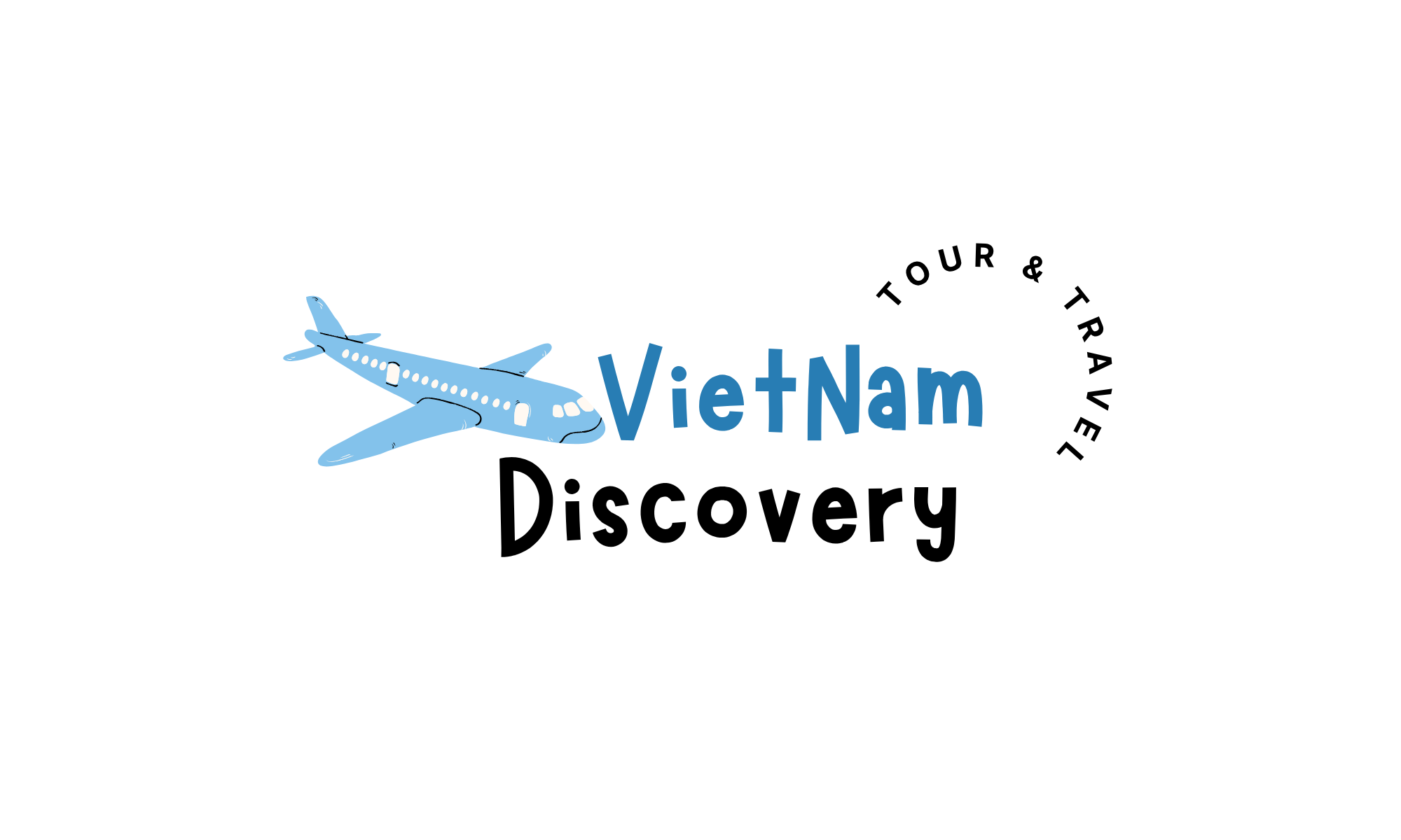 blue black cute simple tour & travel business logo (2000 x 1200 px)